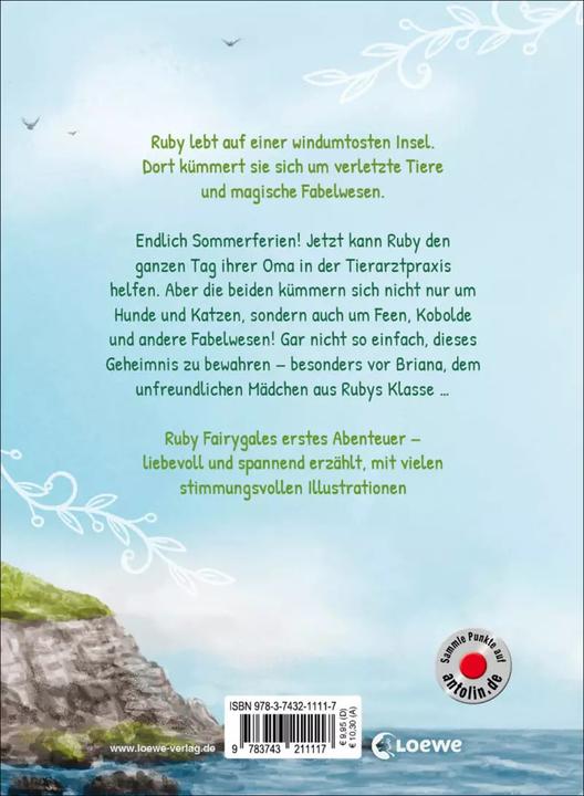 Immagine prodotto Ruby Fairygale und die Insel der Magie (Band 1) (Tedesco, Marlene Jablonski, Kira Gembri, 2022)