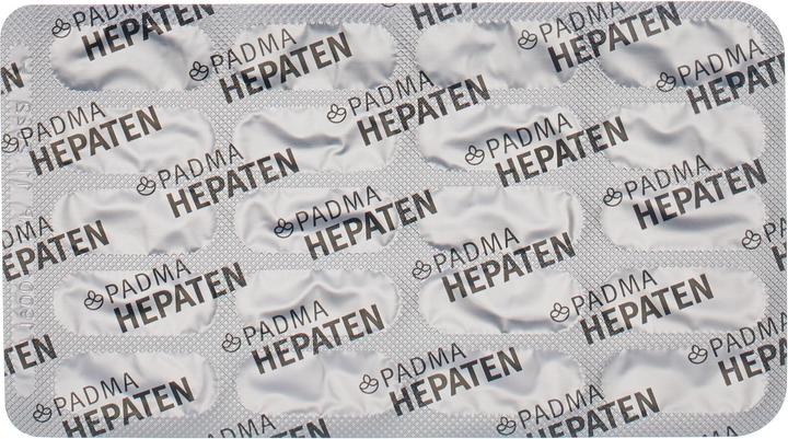 Valeurs nutritives et ingrédients Padma Hepaten (60 pièce(s), Capsules, 60 g)