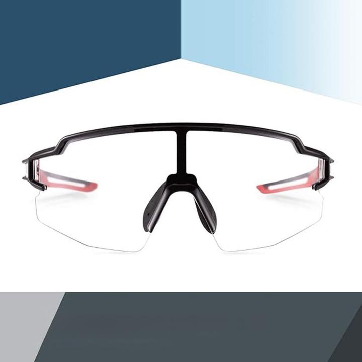 Produktbild Rockbros Photochromic UV400 (Black, Red, Black, Red)