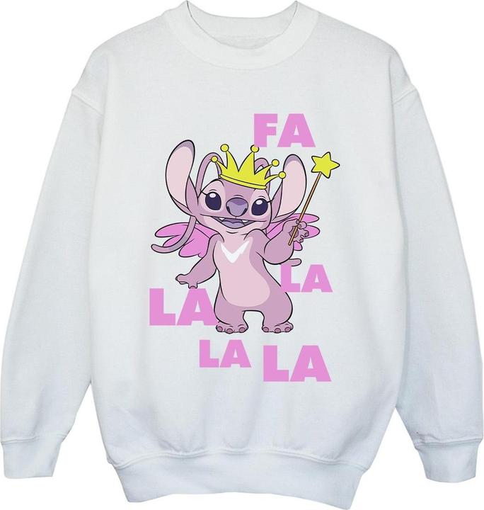 Disney Lilo & Stitch Angel Fa La La Sweatshirt Mädchen