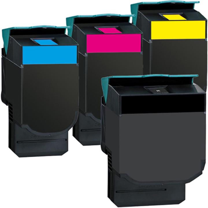 Immagine prodotto Plutoos Lexmark CS310 Toner XXL compatibile, set di 4 colori