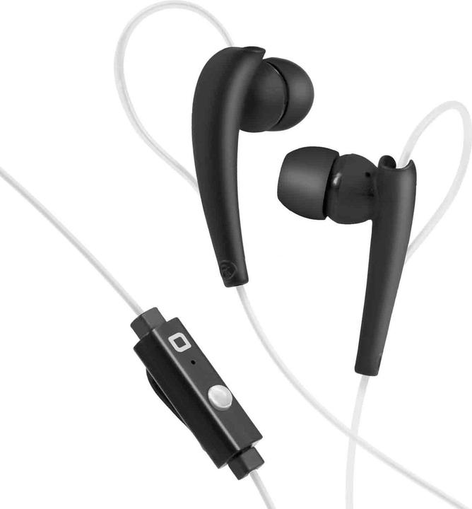 Produktbild SBS Stereo Sport In-Earphones 3,5 mm, schwarz (Kabelgebunden)