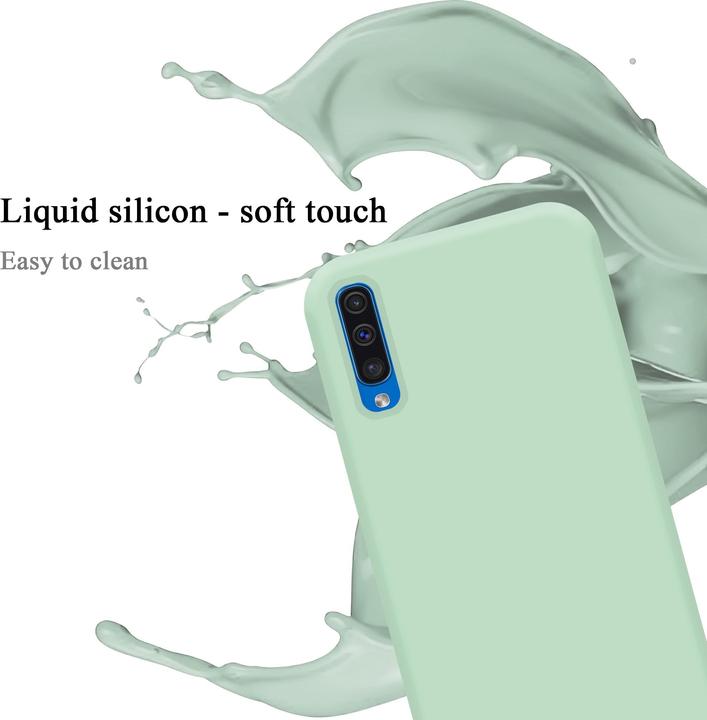 Immagine prodotto Cadorabo Copertura della cassa del silicone liquido TPU (Samsung Galaxy A50s, TCL A30)