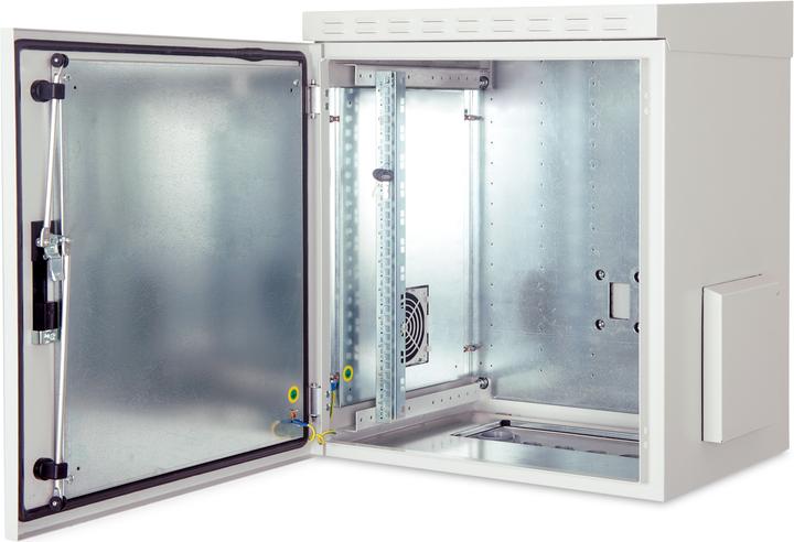 Actual product image Digitus Wall Mounting Cabinets with Double Wall Structure - IP55 - Outdoor - 600x600 mm (WxD) (10.86 RU, 19 inch rack)