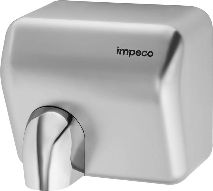 Produktbild Impeco Sensor Händetrockner Turboblast Kunststoff grau 2500 Drehdüse 360°, zur Wandmontage geeignet