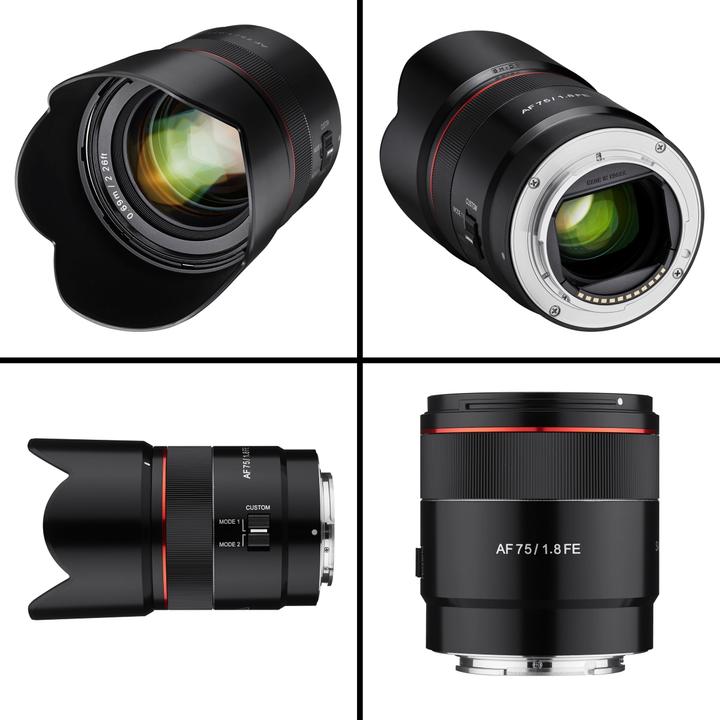 Image du produit Samyang AF 75mm f/1.8 FE, Sony E (Sony E, Plein format)