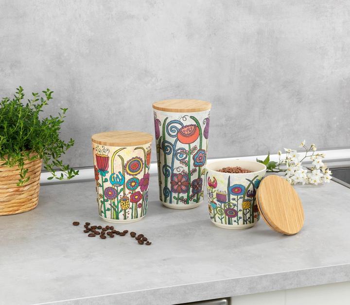 Image du produit Wenko Set de boîtes de rangement "Garden (0.95 l)