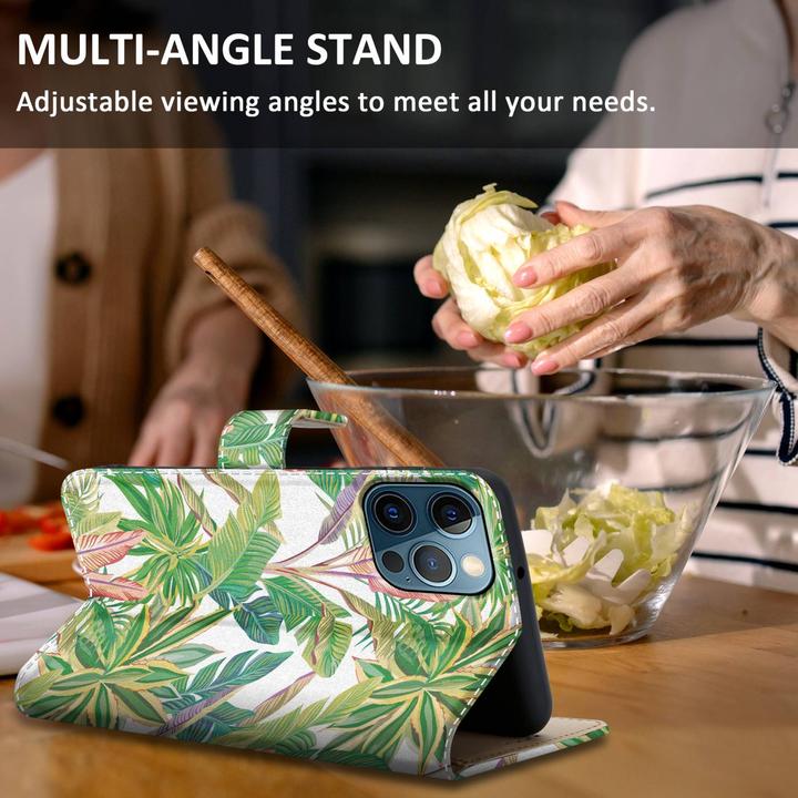 Produktbild Cadorabo Book Hülle mit Print (Apple iPhone 13 Pro Max)