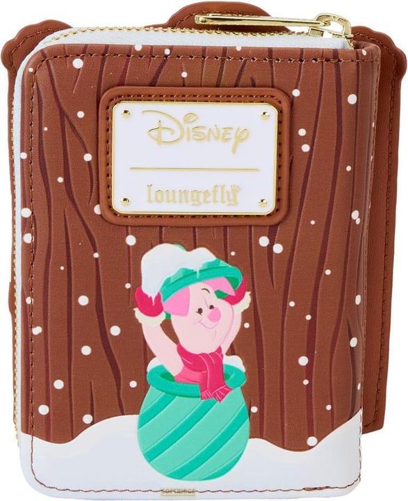 Image du produit Loungefly Disney by Portefeuille Winnie l'Ourson et ses amis Holiday Scene