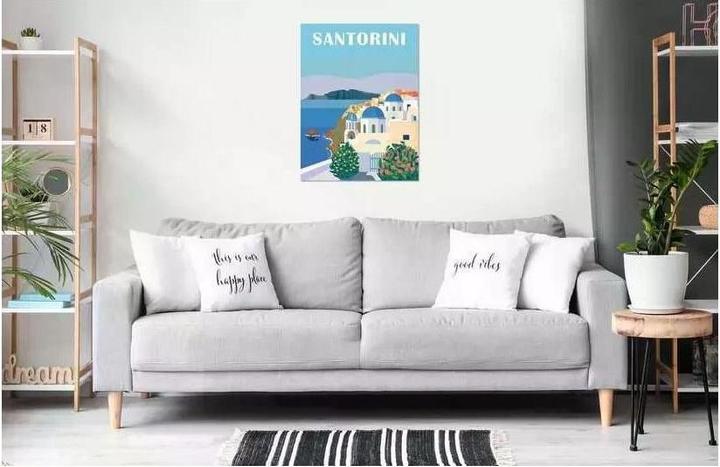 Image du produit Ravensburger CreArt - Malen nach Zahlen Shades of Santorini
