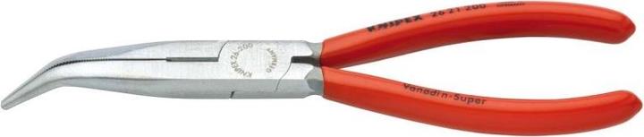 Image du produit Knipex Pince demi-ronde avec tranchant (pince bec de cigogne) 26 21 200 SB (200 mm)