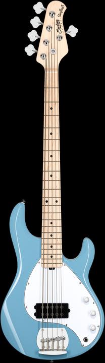 Actual product image Bassgitarre, S.U.B., StingRay RAY5, 5-Saiter, Chopper Blue (Electric guitar)