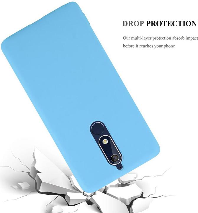 Actual product image Cadorabo TPU Candy Cover (Nokia 5.1)