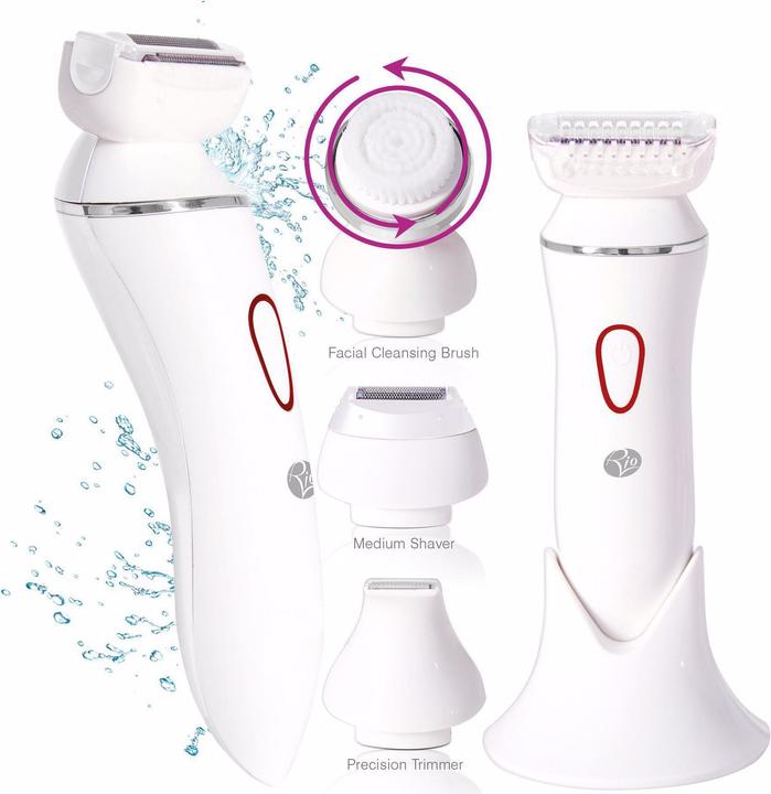 Actual product image Rio 4-in-1 Lady Shaver & Facial Brush