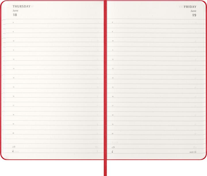 Actual product image Moleskine Geschäftsagenda Daily (13 x 21 cm)