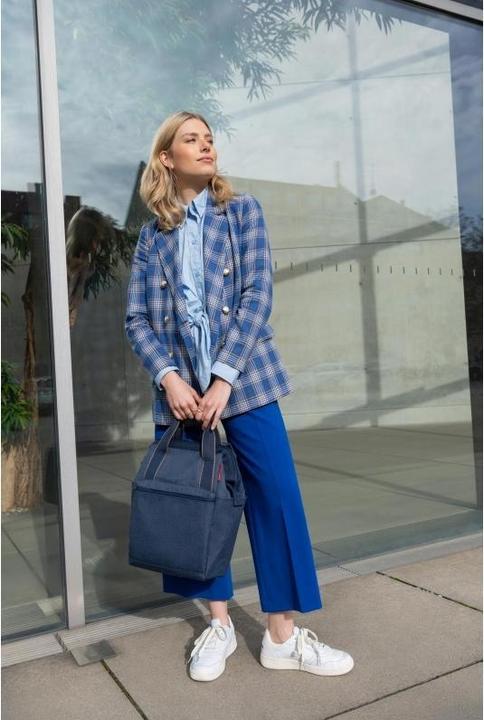Image du produit reisenthel Sac à dos Allday M Herringbone Dark Blue (15 l)