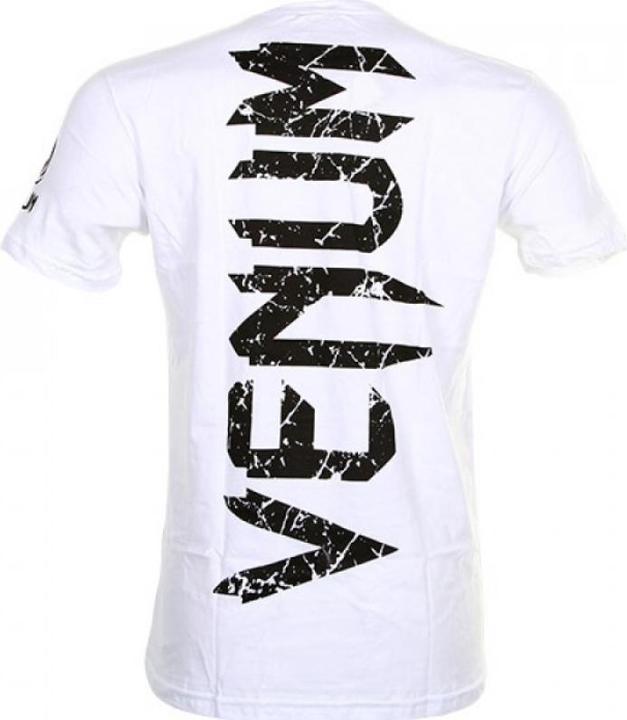 Actual product image Venum T-Shirt Logos - Noir/Blanc (L)