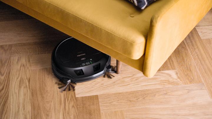 Image du produit Miele Scout RX3 Aspirateur robot Noir Contrôle par application, heure de démarrage programmable (Robot vacuum)