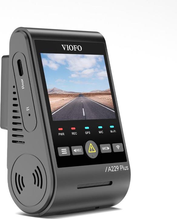 Actual product image Viofo A229 Plus Front dash camera with GPS (Wi-Fi, Built-in microphone, GPS receiver, Bluetooth)