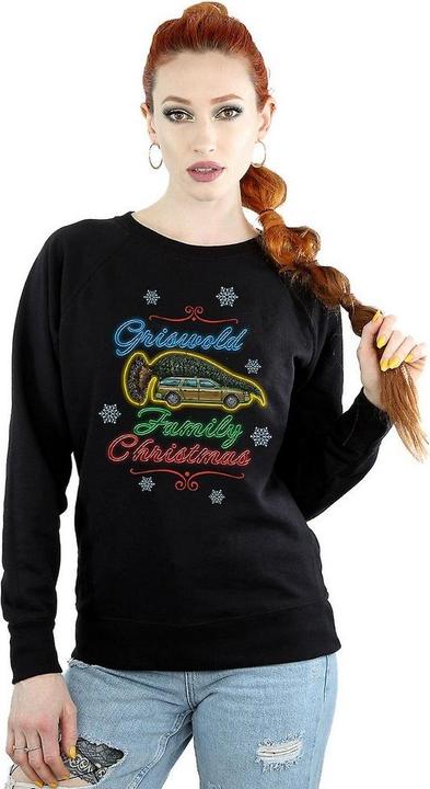 Actual product image National Lampoon´s Vacation Womens/Ladies Griswold Family Christmas Sweatshirt (M)