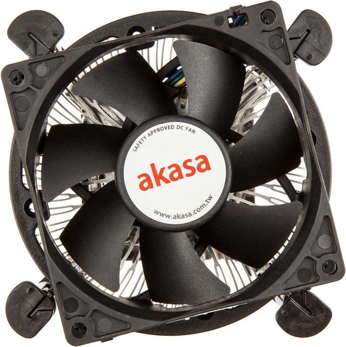 Produktbild Akasa Dual Socket Low Noise PWM CPU-Kühler für 775/115X (53 mm)