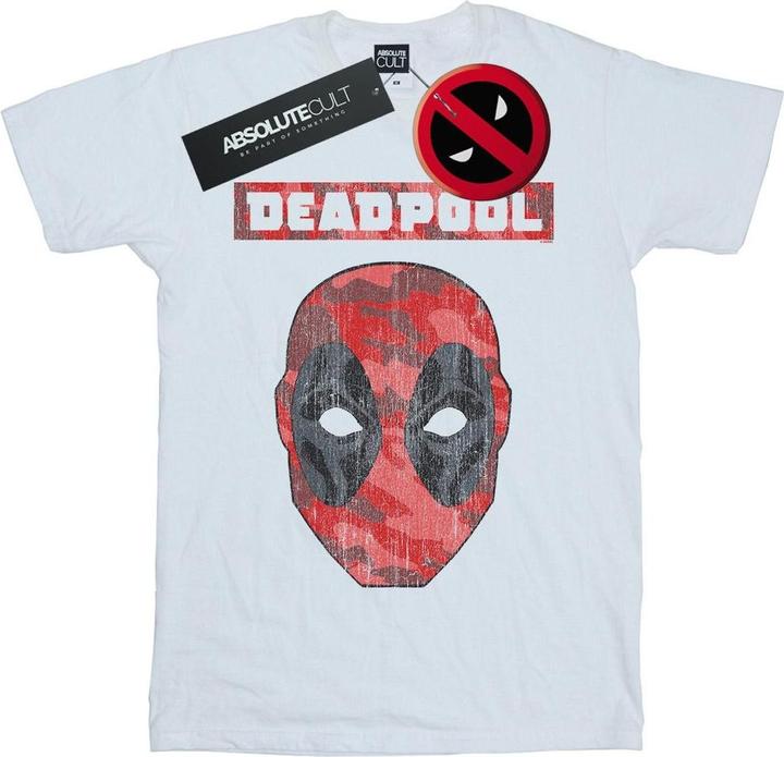 Produktbild Deadpool Camo Head TShirt (4XL)