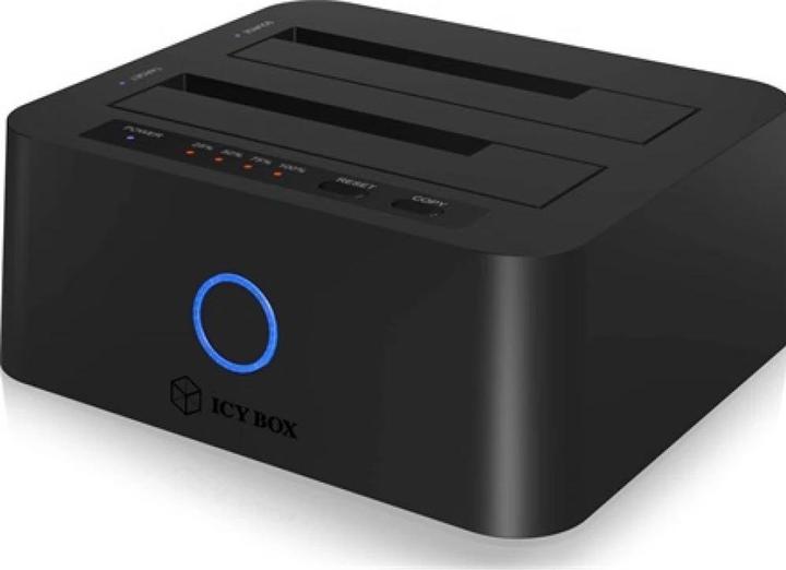 Productafbeelding Icy Box HDD acc Docking Station voor 2x 2,5" of 3,5".