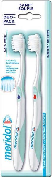 Produktbild Meridol Zahnbürste sanft Duo (Weich, 1 x)