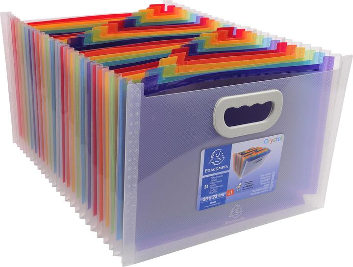 Actual product image Exacompta Crystal Document Case (A4, 1 x)