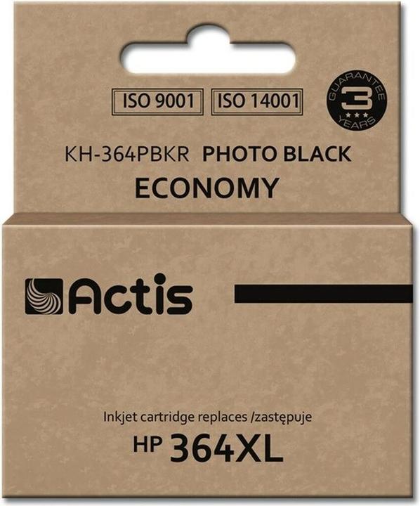 Actual product image Factis KH-364PBKR black ink cartridge for HP 364XL CB322EE replacement - Compatible - T (FC)
