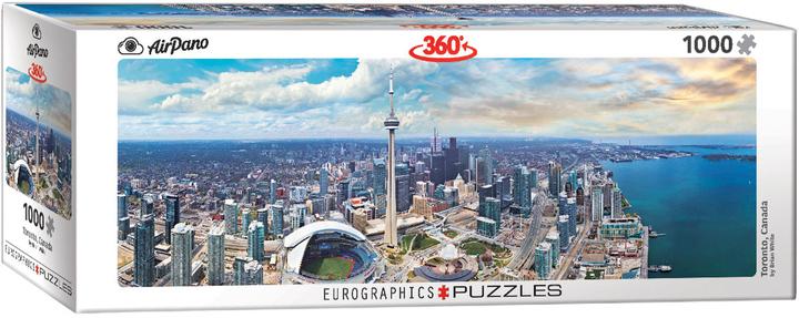 Image du produit Eurographics Vue à 360° de Toronto (1000 pièces)
