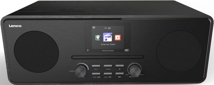 Produktbild Lenco DIR-260BK (FM, DAB+, Internetradio, UKW, WLAN, Bluetooth)