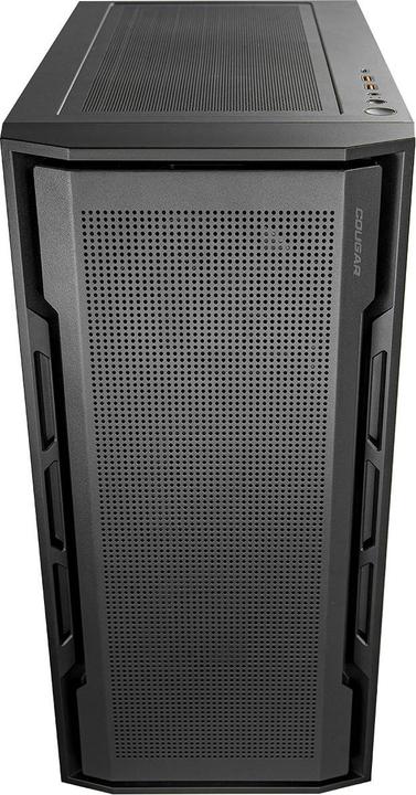 Image du produit Cougar Uniface Black| Boîtier PC | Mid Tower / Façade Mesh / 2 x Ventilateurs ARGB / TG Left Panel (ATX, Mini-ITX, SSI CEB, mATX)