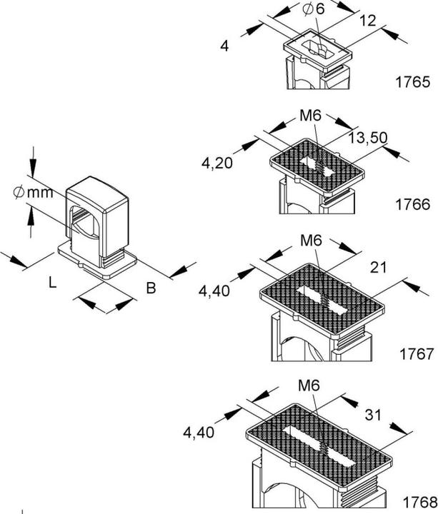 Produktbild Kleinhuis RastSchelle 616 131 09 14 1766
