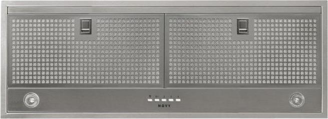 NOVY 829 Built-in en acier inoxydable ³/h (Hotte à tiroir)