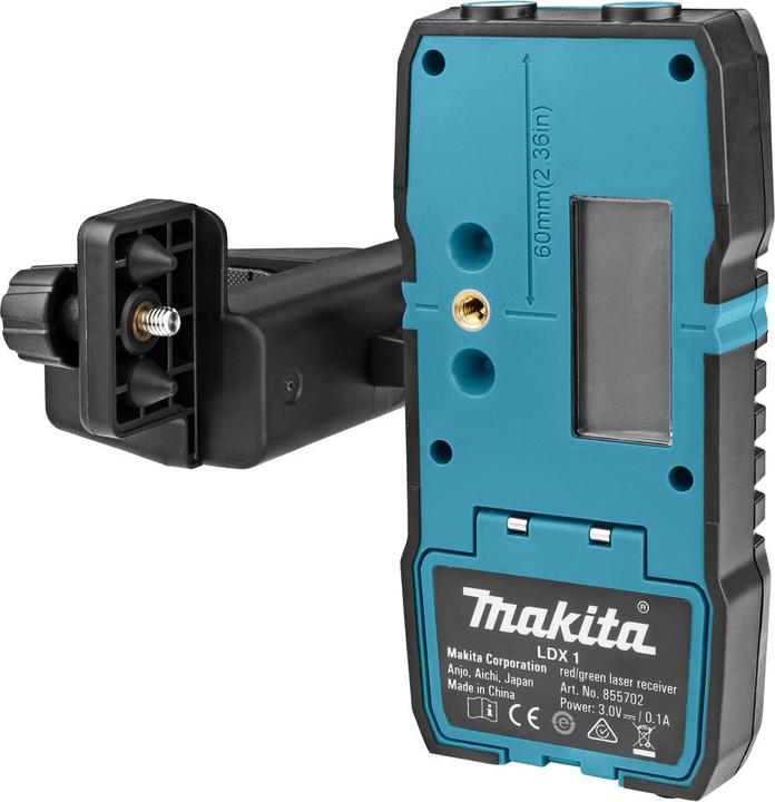 Actual product image Makita LE00855702 Laser target electronic + clamp Red + Green SK105 & SK106