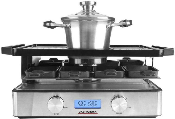 Gastroback Raclette Fondue Advanced Plus