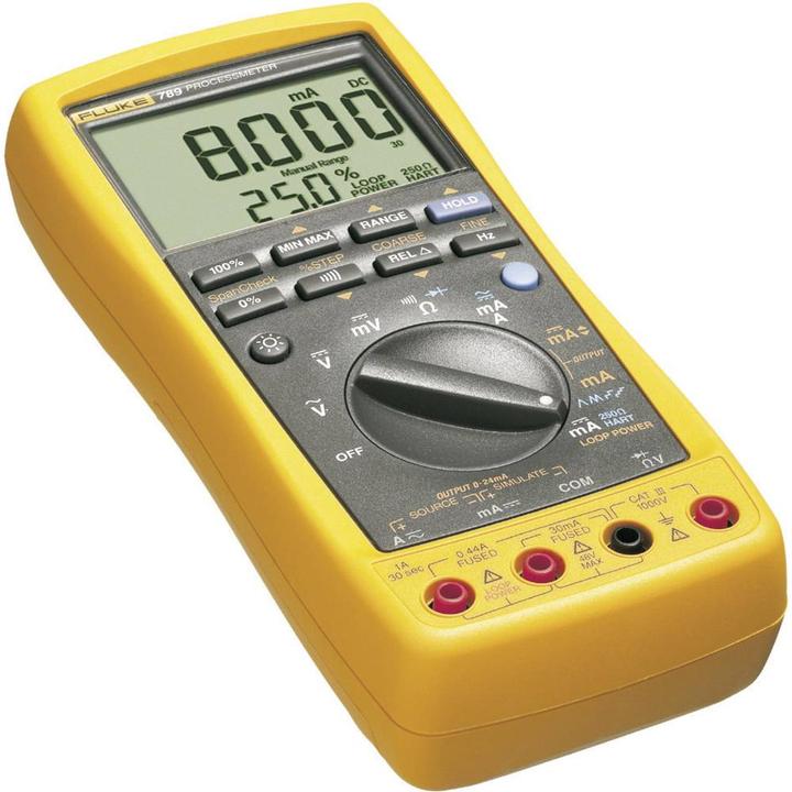 Actual product image Fluke Hand-held multimeter digital 789/EU (CAT III 1000V, CAT IV 600V)