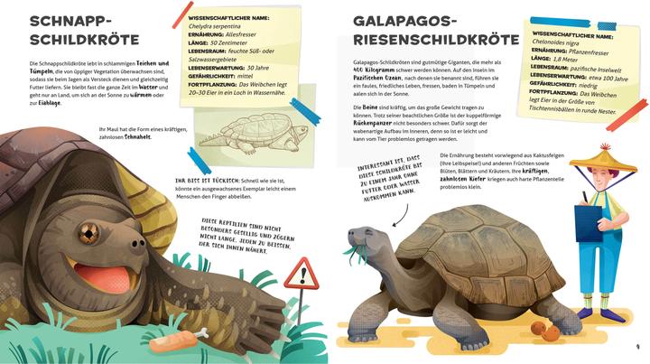 Actual product image National Geographic Besonders und wunderbar: Reptilien (German, Cristina Banfi, Claudia Theis-Passaro, 2021)