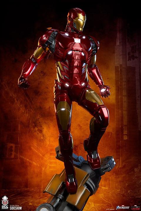 Actual product image PCS Marvel's Avengers statuette 1/3 Iron Man 90 cm