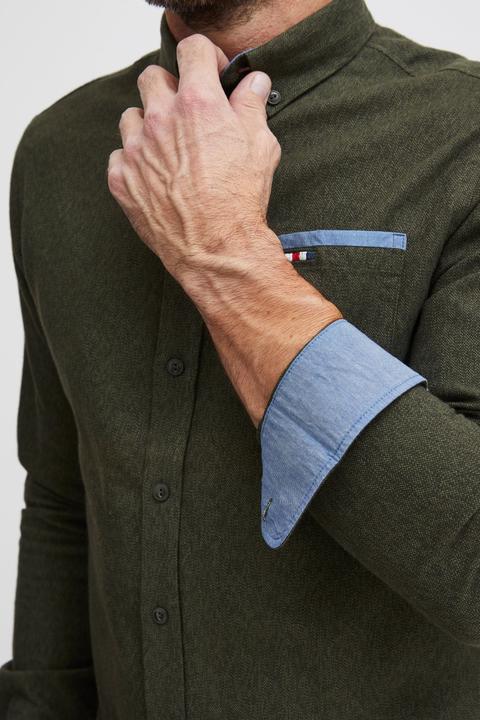 Produktbild FQ1924 FQSteven LS structure shirt - Shirt - 21900298 (3XL)