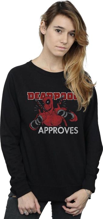 Immagine prodotto Deadpool Approves Felpa Donna (L)