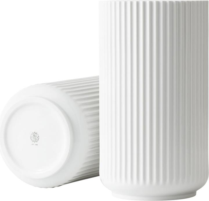 Produktbild Lyngby Vase weiss (1 x, Ø 17 x 31 cm)