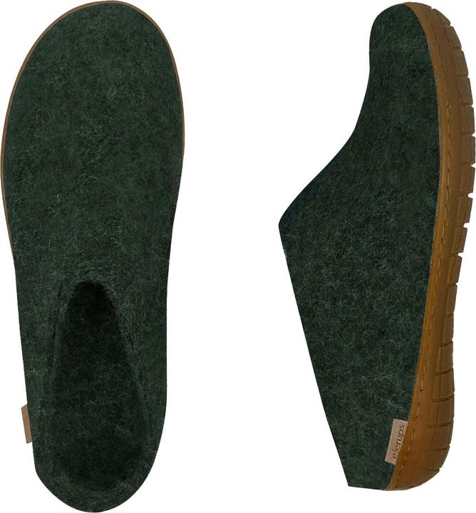 Actual product image Glerups Natural rubber sole slippers (37)