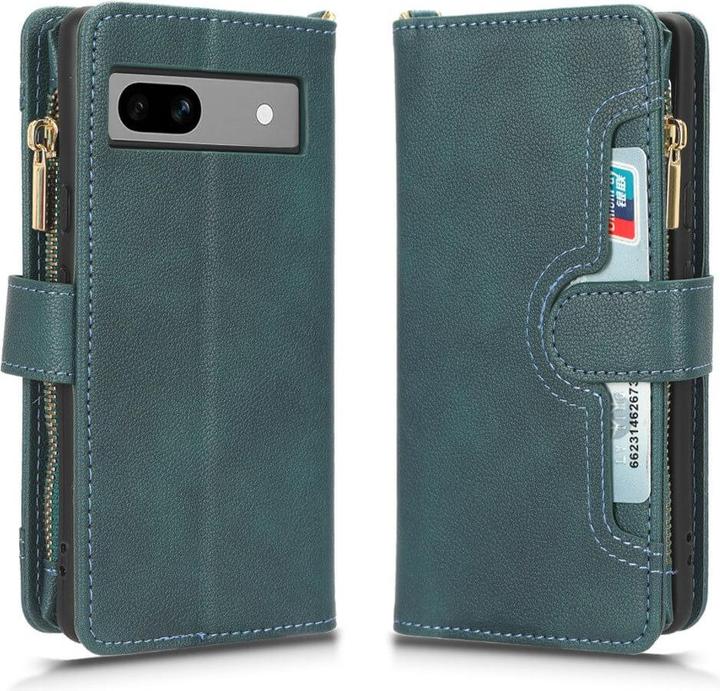 Cover-Discount Google Pixel 7a - Brieftaschen Hülle grün (Google Pixel 7a)