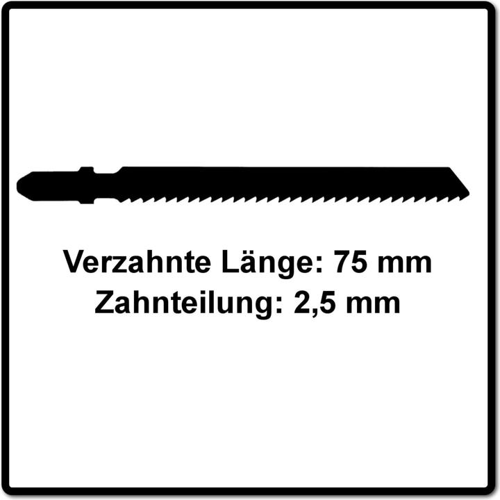Festool Stichsägeblatt S 75/2,5/25