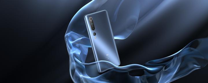 Actual product image Xiaomi Mi 10 (256 GB, Twilight grey, 6.67", Single SIM, 108 Mpx, 5G)