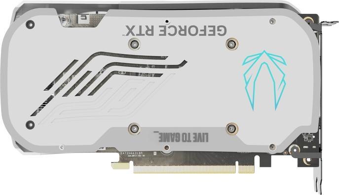 Actual product image Zotac GeForce RTX 4070 Twin Edge OC White Edition (12 GB)