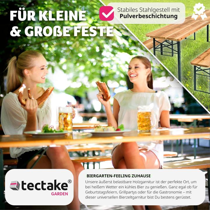 Image du produit tectake Garniture de tente à bière (219 cm)