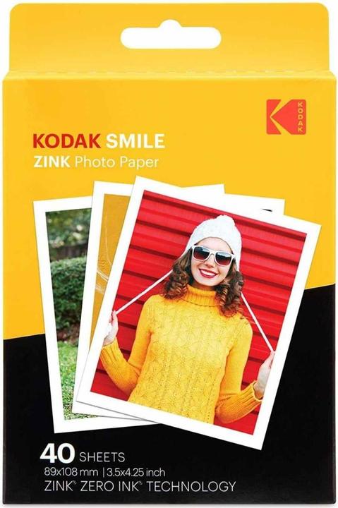 Produktbild Kodak Zink Smile (3 x 4 Zoll, 40 x)